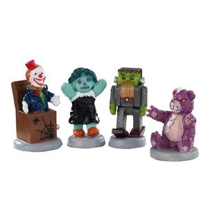 2020 Lemax Spooky Town 4 Figurines  #02910